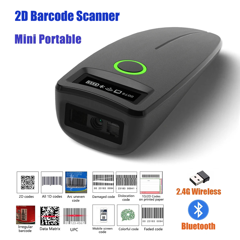 Document Scanner Portable - Scanner de código de barras 2d