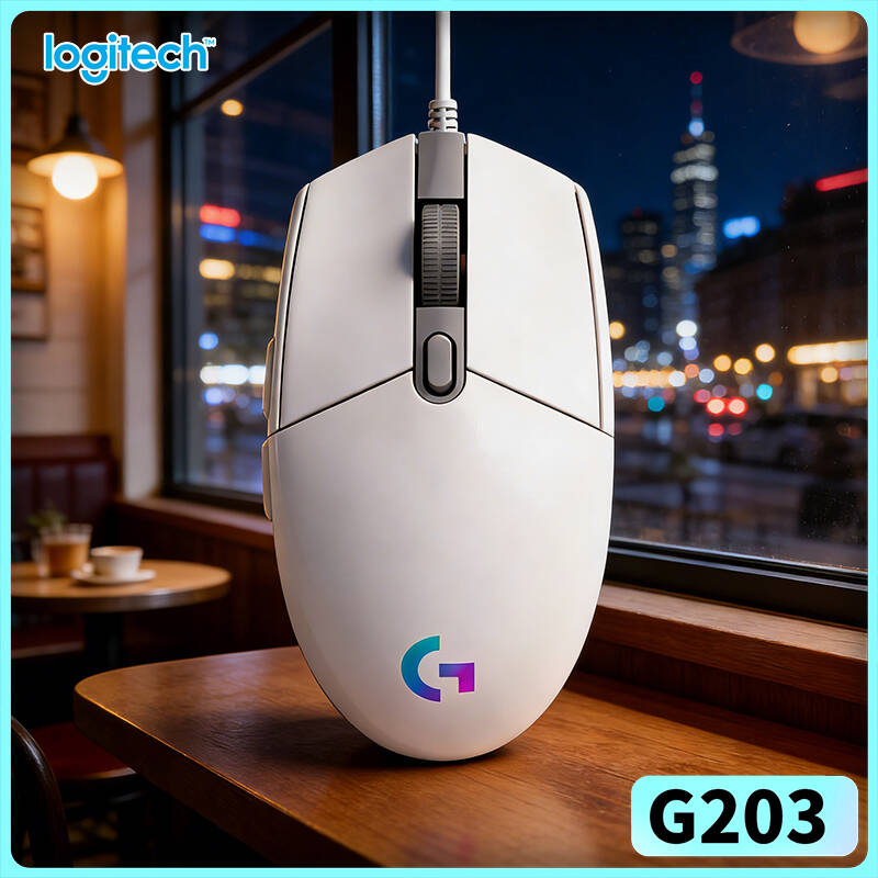 Logitech Mouse G203 - Mouse Gamer com Fio Logitech G203,