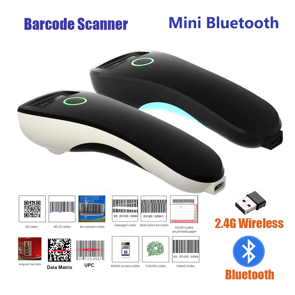 Document Scanner Portable - Mini scanner portátil de código de