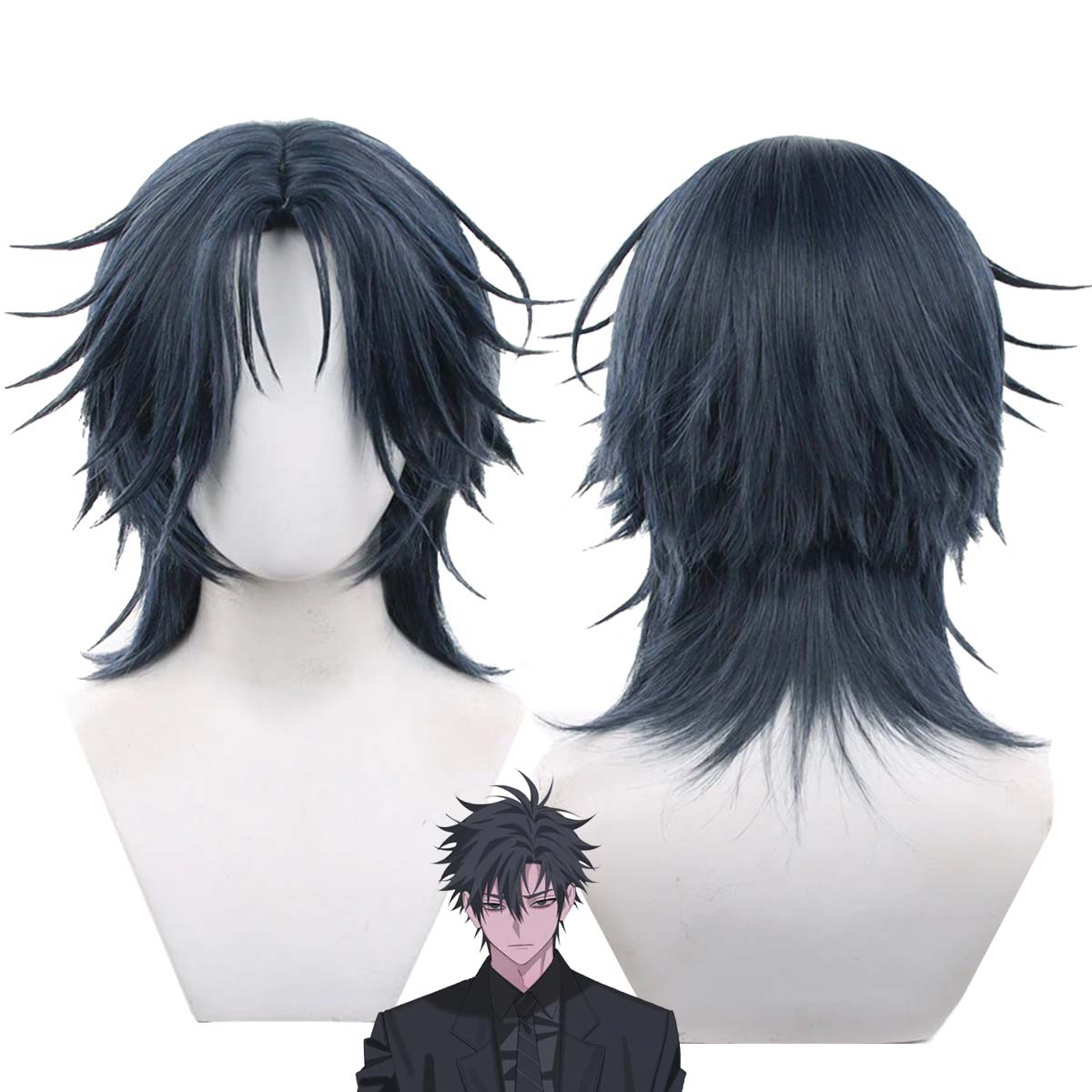 Tech Accessories For Men - Peruca de Cosplay Masculina Anime Link