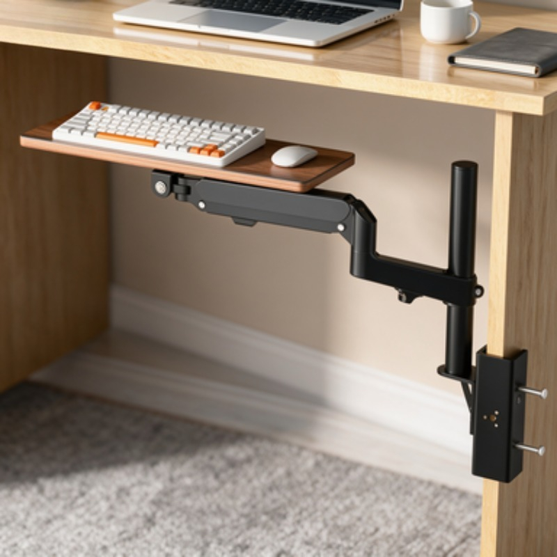 Tech Table Accessories - Bandeja de Teclado Ergonômica para Mesa: