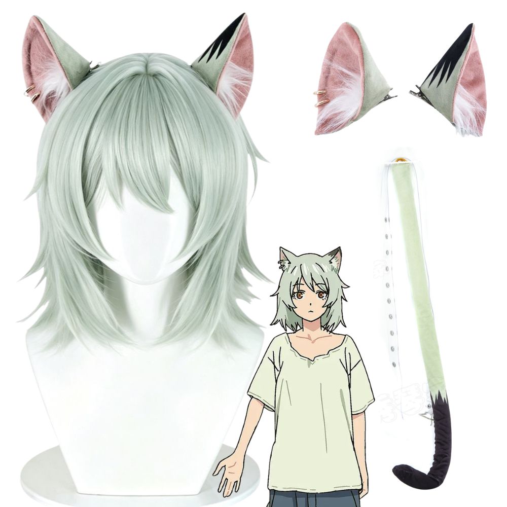Tech Accessories For Men - Peruca de Cosplay Chainsmoker Cat Yaniko