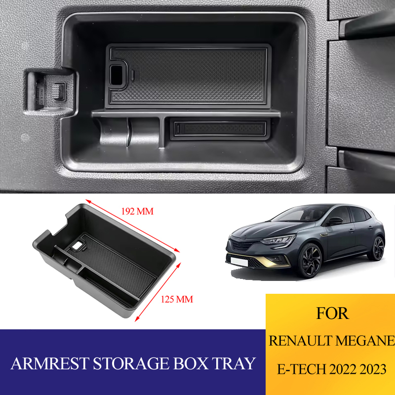 Tech Accessories Renault - Caixa de Armazenamento para Apoio de