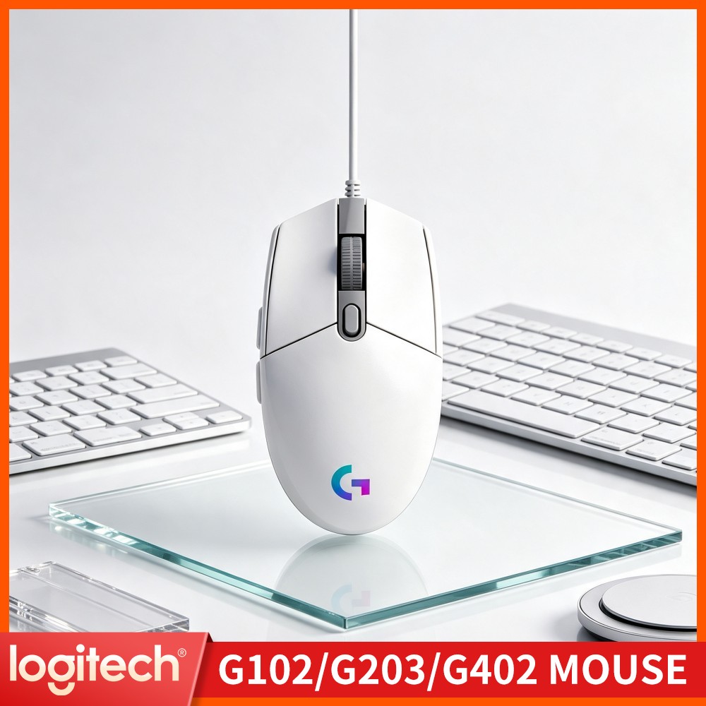 Logitech Mouse G203 - Mouse para jogos com fio Logitech