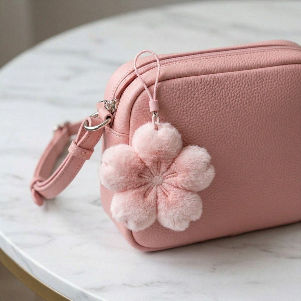 Tech Girl Accessories - Pingente de Bolsa Flor Doce, Chaveiro