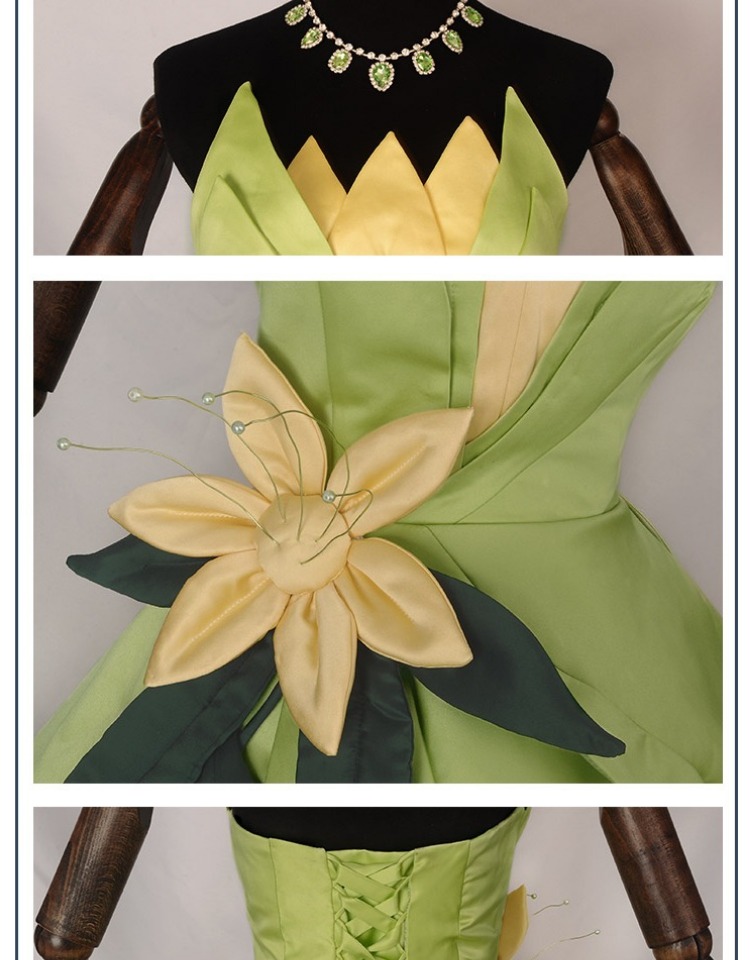 Fantasia de princesa tiana, fa - Tech Accessories For Women avaliação e preço