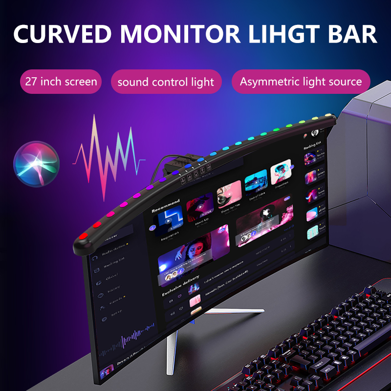 Barra de Luz RGBIC para Monito - Tech Table Accessories avaliação e preço