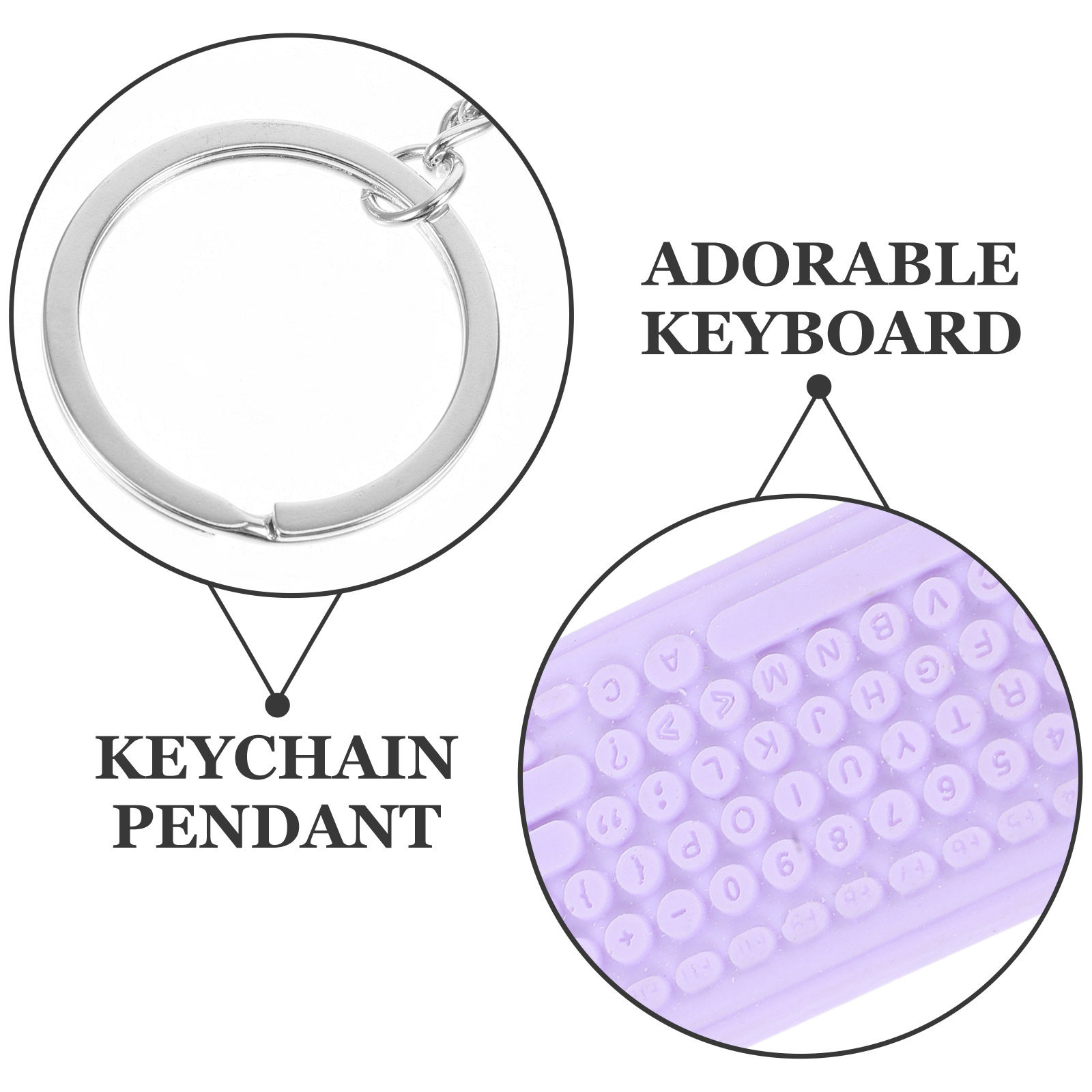Mini Teclado e Mouse Chaveiro: - Tech Girl Accessories avaliação e preço