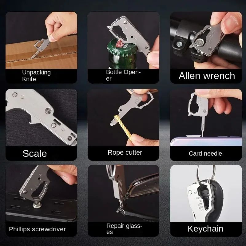 Chaveiro Multifuncional EDC -  - Tech Accessories Kit avaliação e preço