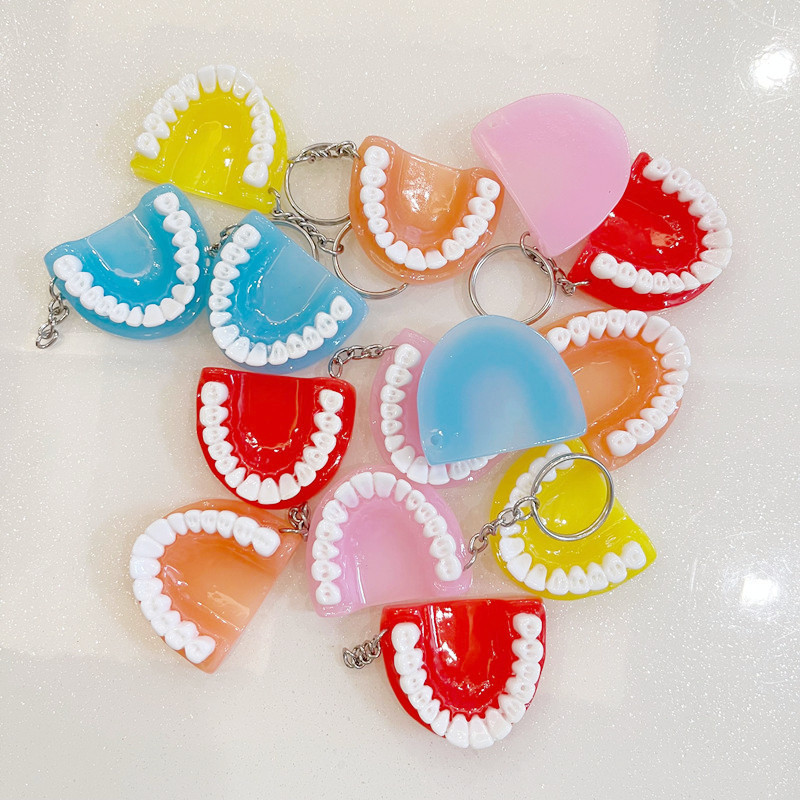 Dentes chaveiro simulação cria - Tech Girl Accessories avaliação e preço
