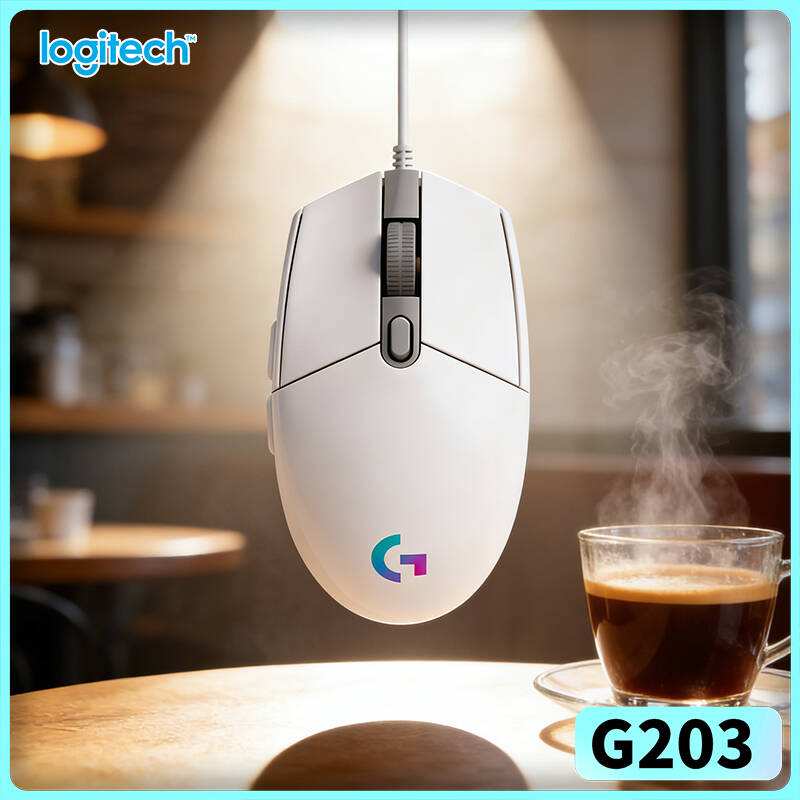 Mouse Gamer com Fio Logitech G - Logitech Mouse G203 avaliação e preço