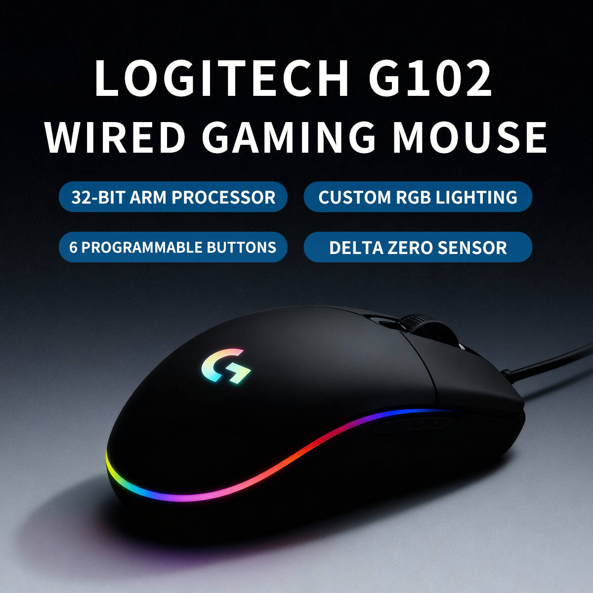 Mouse Gamer Logitech G203, Pre - Logitech Mouse G203 avaliação e preço