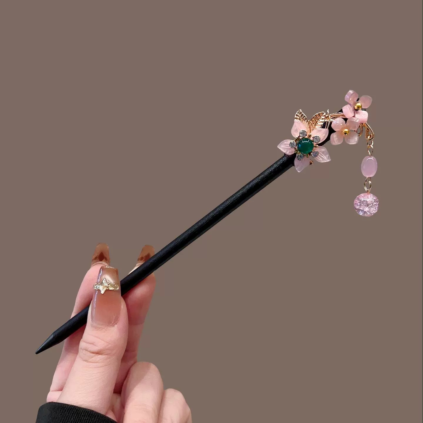 Grampo de cabelo de madeira an - Tech Accessories For Women avaliação e preço