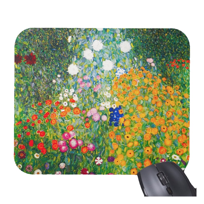 Gustav klimt flores floral mou - Tech Table Accessories avaliação e preço