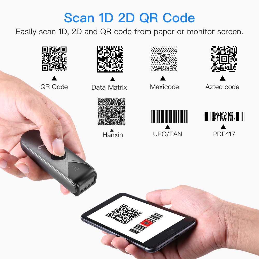 Eyoyo-2D Barcode Scanner, USB  - Document Scanner Portable avaliação e preço