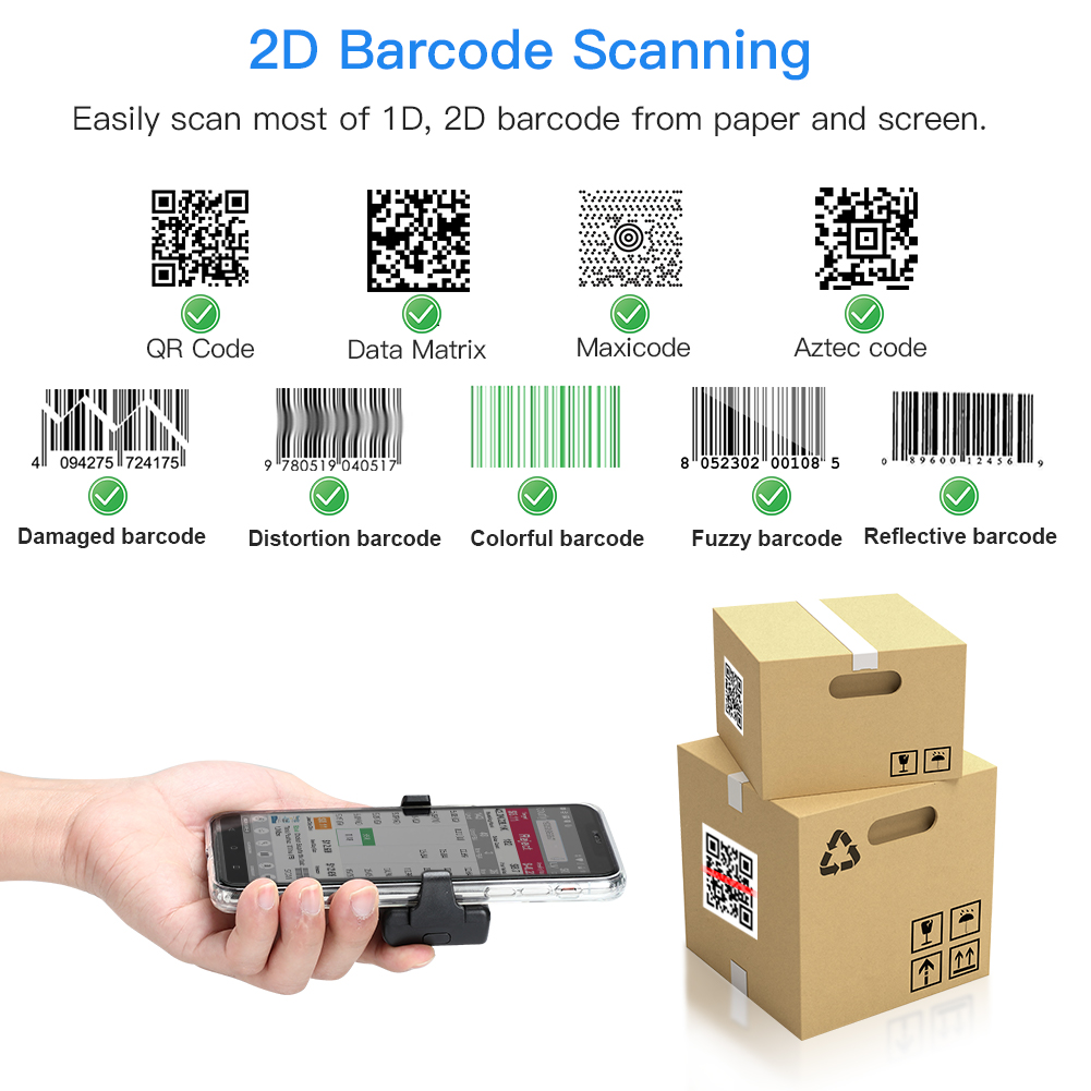 Eyoyo-Scanner de código de bar - Document Scanner Portable avaliação e preço